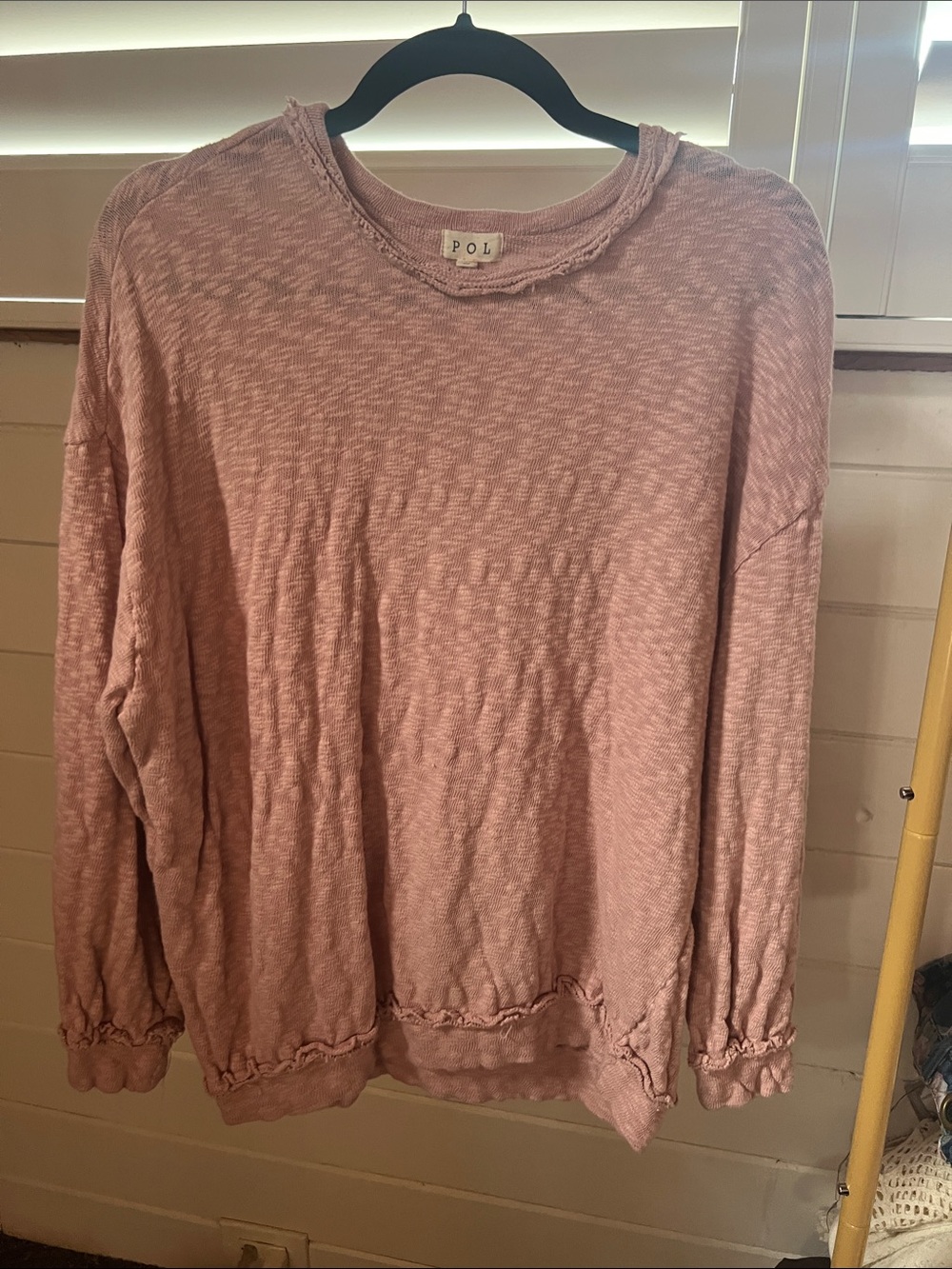 POL Dusty Pink Lightweight Women's Sweatshirt